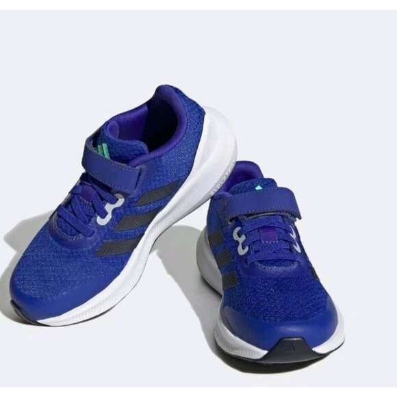 Adidas RunFalcon 3.0 Big kids With‎ Elastic Lace Shoes- Size 5.5 - HP5871 - Picture 1 of 11